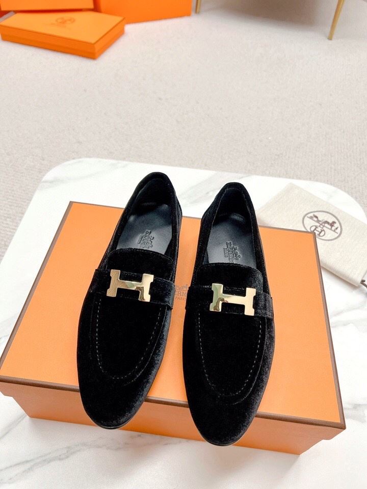 Hermes Leather Shoes